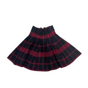 Pleated school girl skirt